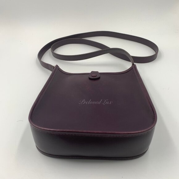 Authentic HERMES Purple Epsom Mini Evelyne TPM Crossbody Bag - Picture 5 of 15